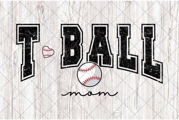 Celebrate the Season: Retro T-Ball Mom SVG & PNG Designs