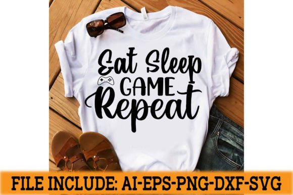 Eat Sleep, Game, Repeat: A Font for the Modern Creator