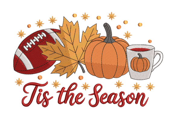 Embrace the Cozy: The Autumn Fall Embroidery Design for Seasonal Crafts