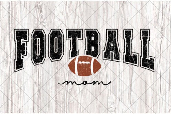 Game Day Ready: Retro Football Mom SVG & PNG for Your Projects