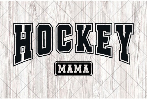 Hockey Mama Varsity: A Bold Design for Game Day and Beyond