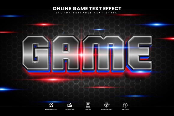 Level Up Your Designs with This Editable Game Text Effect
