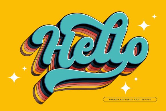 Make Your Typography Pop with Editable 3D Funky Text Effects
