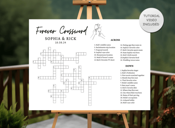 More Than a Game: Your Personalized Wedding Keepsake
