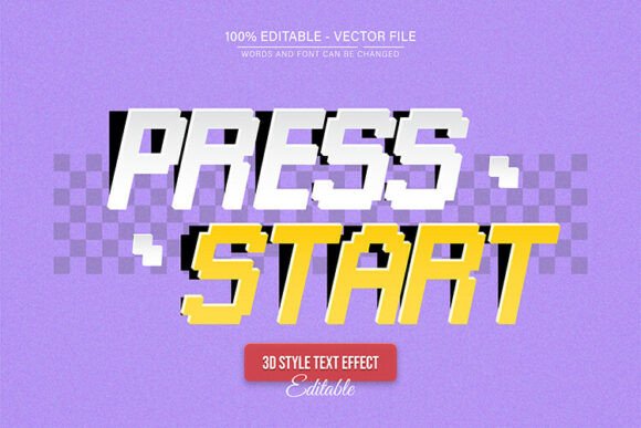 Press Start: Instant 8-Bit Nostalgia with Retro Text