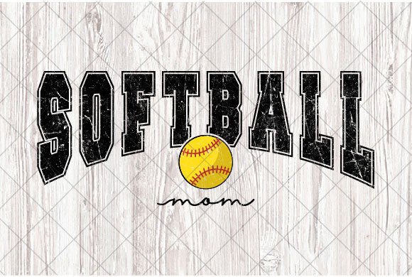 Retro Softball Mom: Crafting a Legacy with SVG & PNG Files