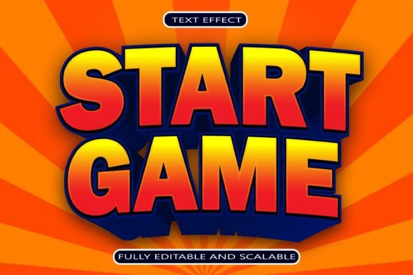 Start Game Editable Text Effect: Unlock Dynamic Typography