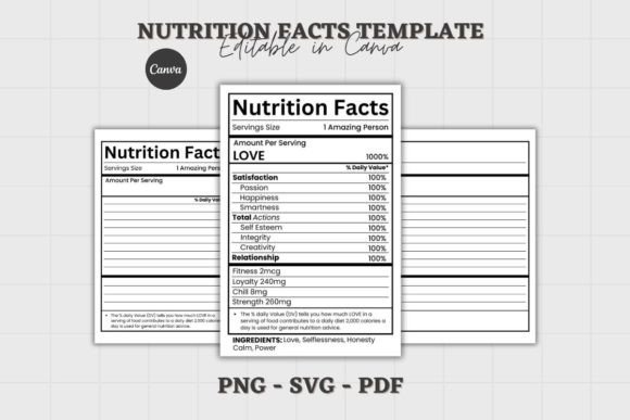 Streamline Your Labels: The Ultimate Nutrition Facts Template