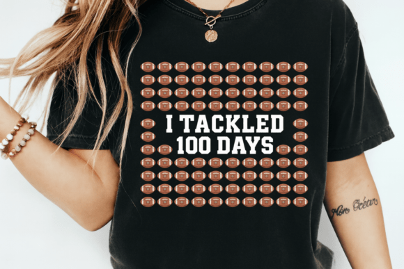Tackle the 100th Day: A Sporty Design for School Milestones