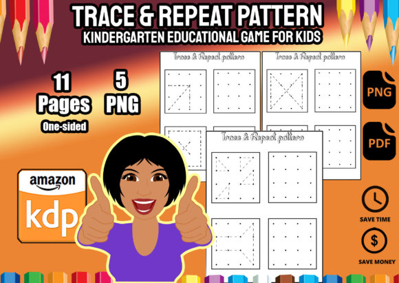 Trace and Repeat Pattern: Building Brand Recognition