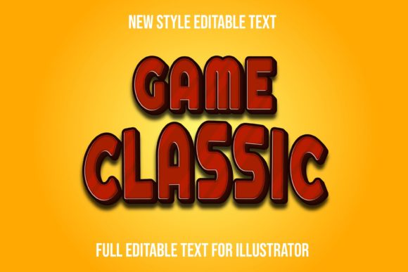 Unlocking the Power of Game Classic-text Effect for Your Designs